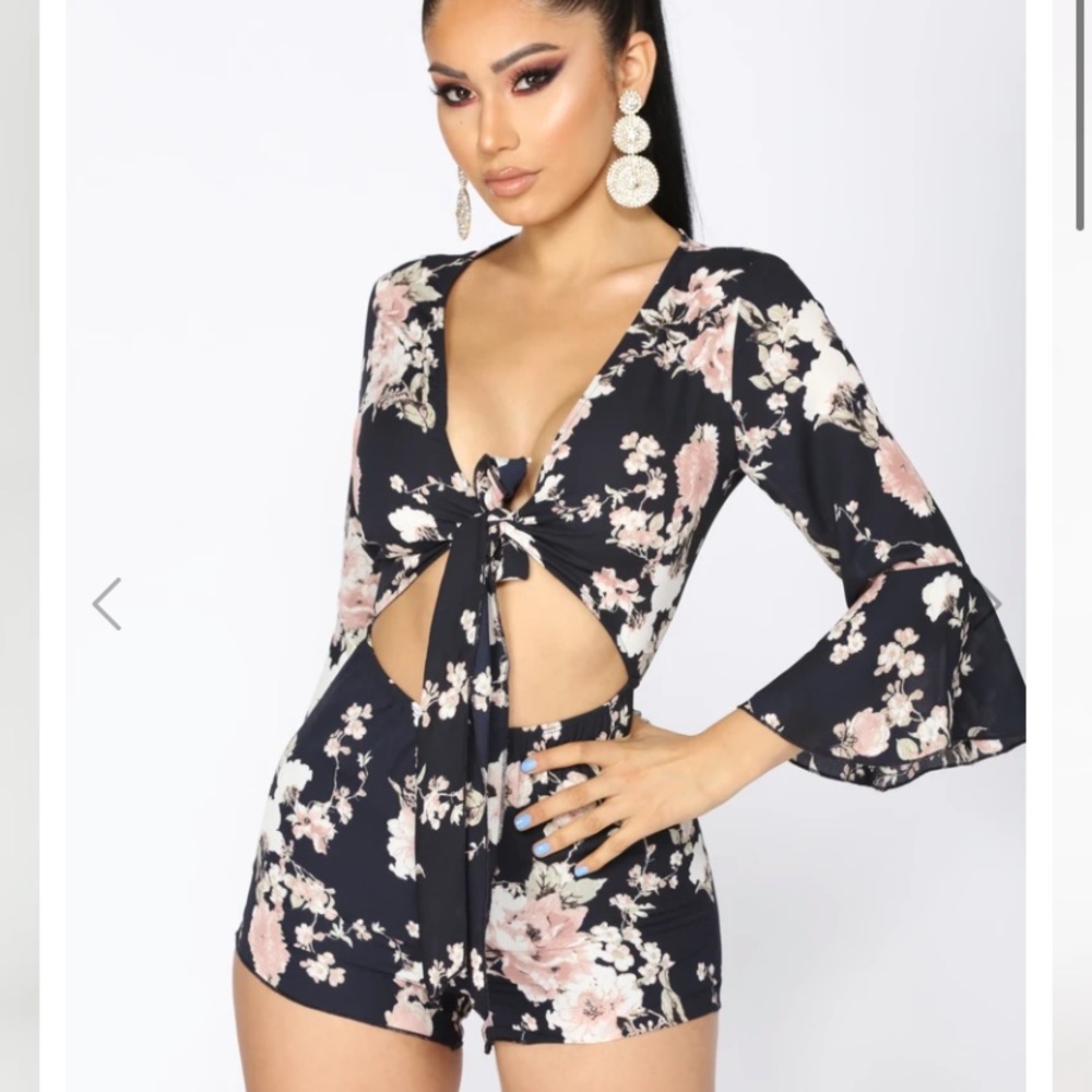 Floral romper